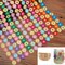 15 Yards Daisy Flower Lace Trim Embroidered Floral Lace Sewing Trim Ribbons for Embellishment Craft Dress Hair Accessories Decorations(Rainbow)